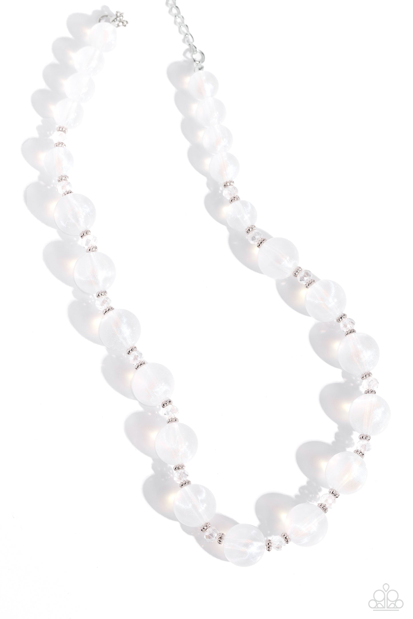 Timelessly Tantalizing - white - Paparazzi necklace
