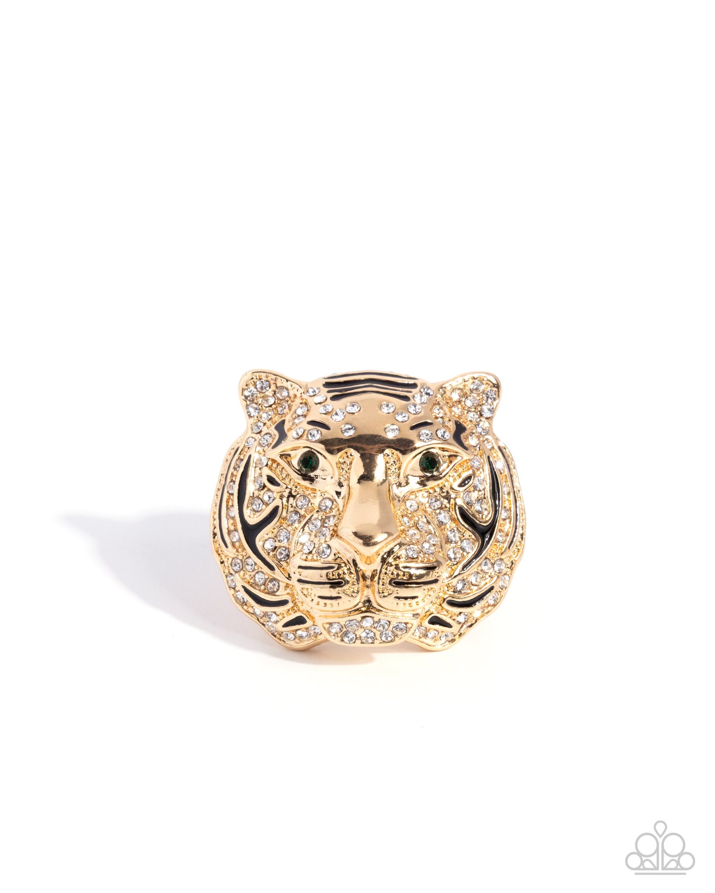 Treasured Tiger - gold - Paparazzi ring