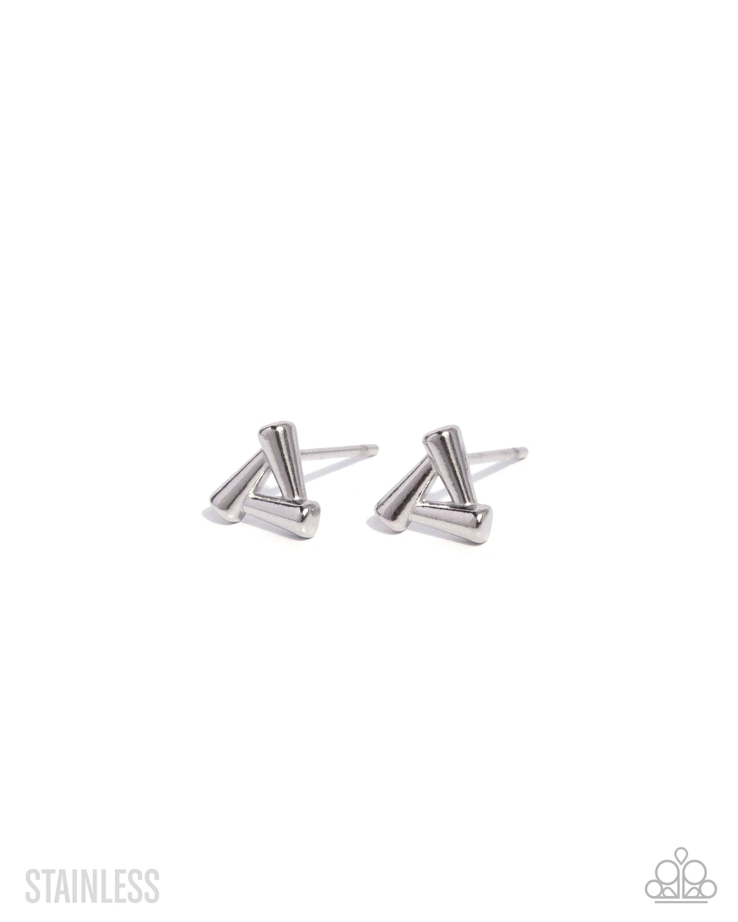 Triad Timeline - silver - Paparazzi earrings