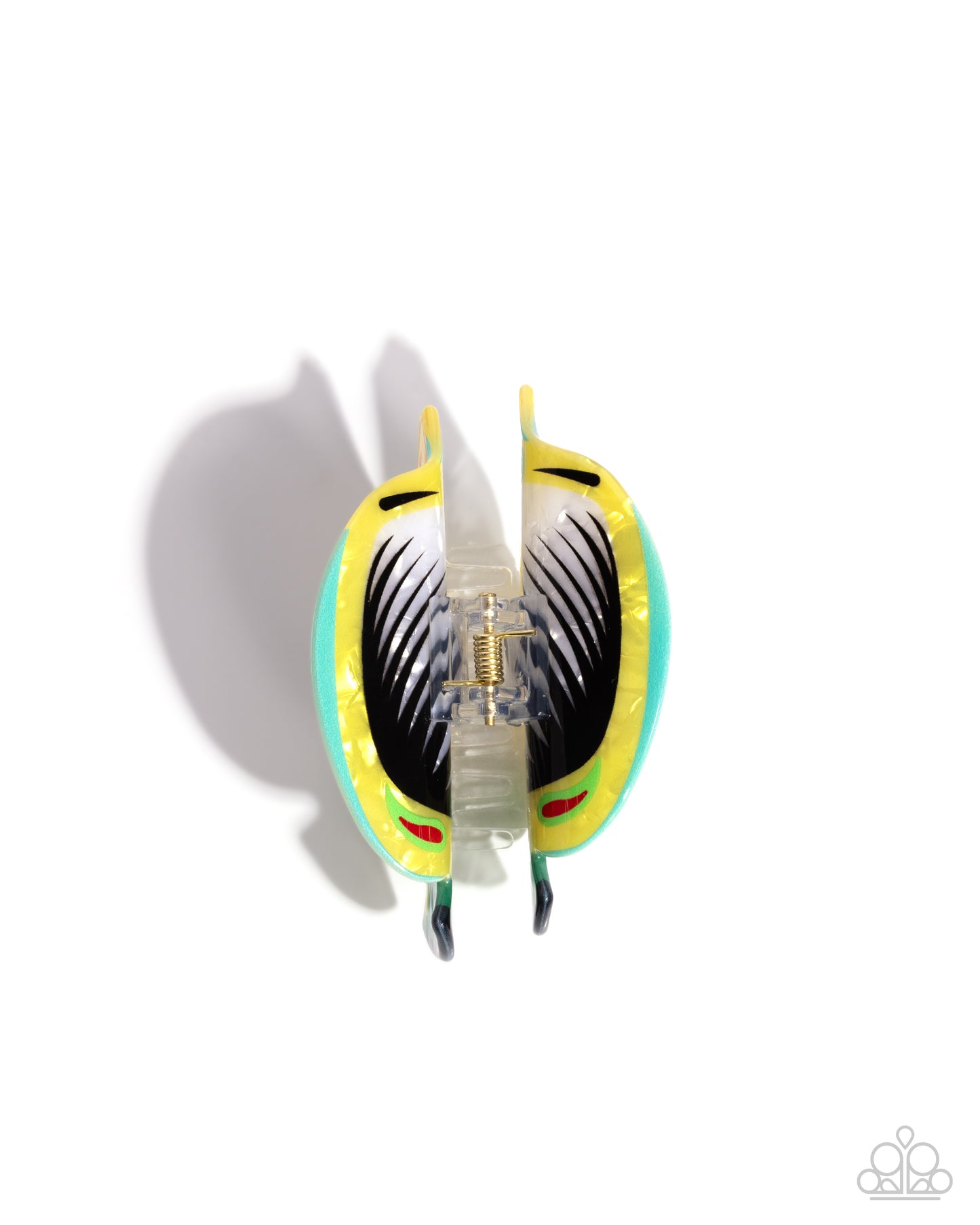 Tropical Tail - yellow - Paparazzi hair clip
