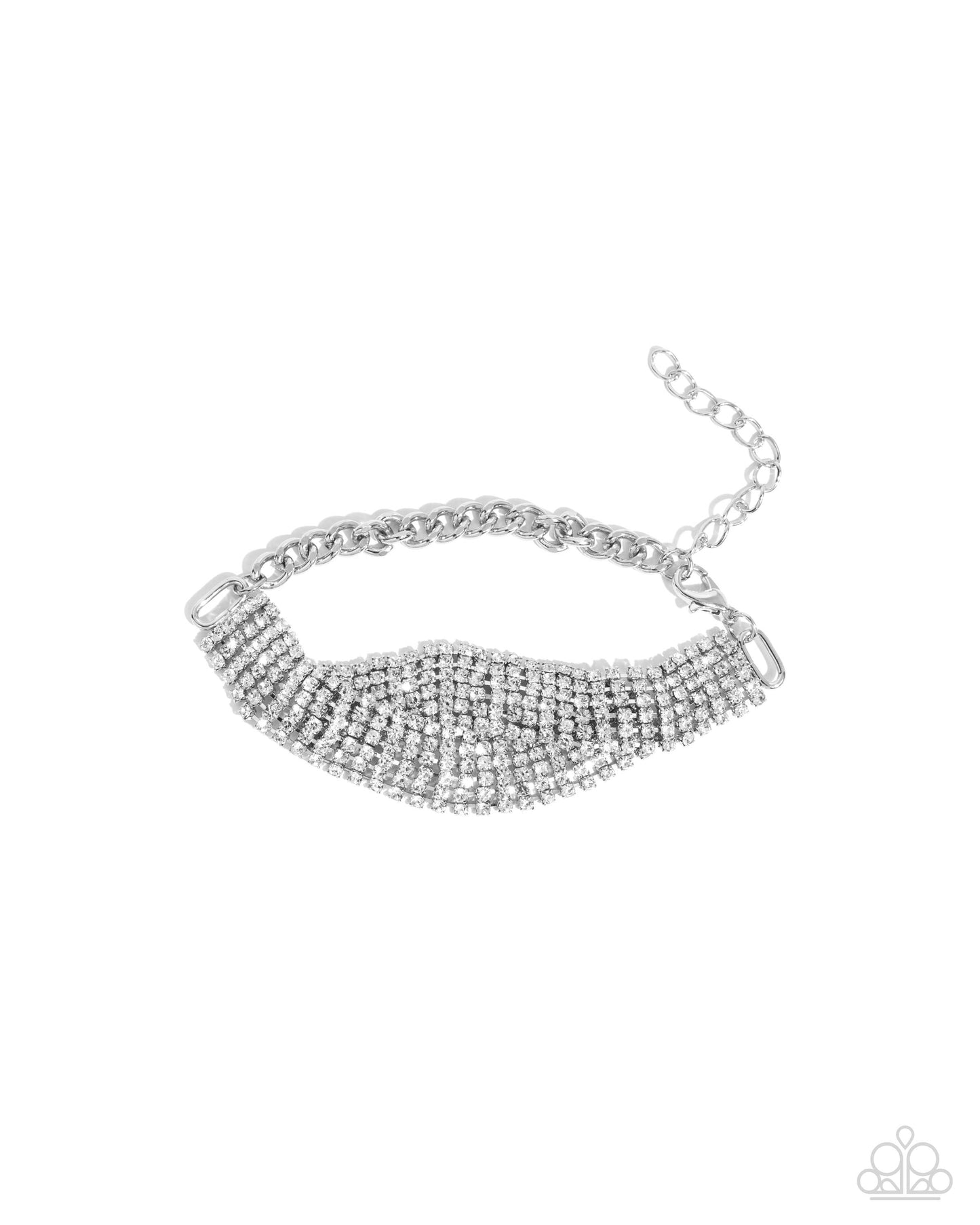 Trustworthy Twist - white - Paparazzi bracelet