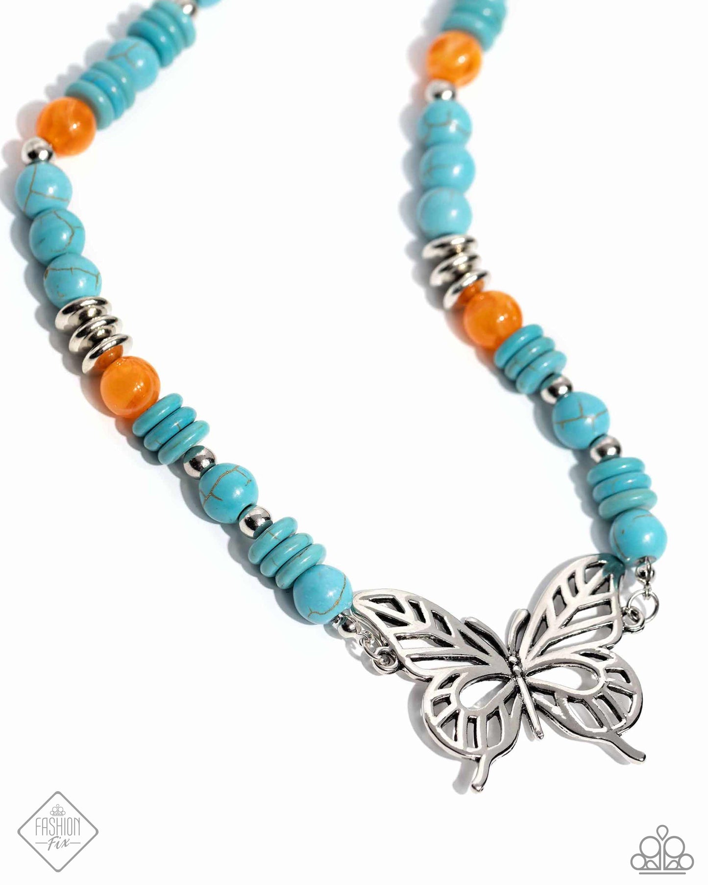 Try As I FLIGHT - blue - Paparazzi necklace