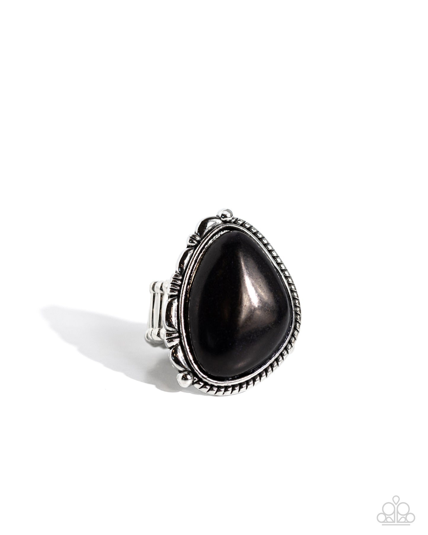 Tundra Rotunda - black - Paparazzi ring