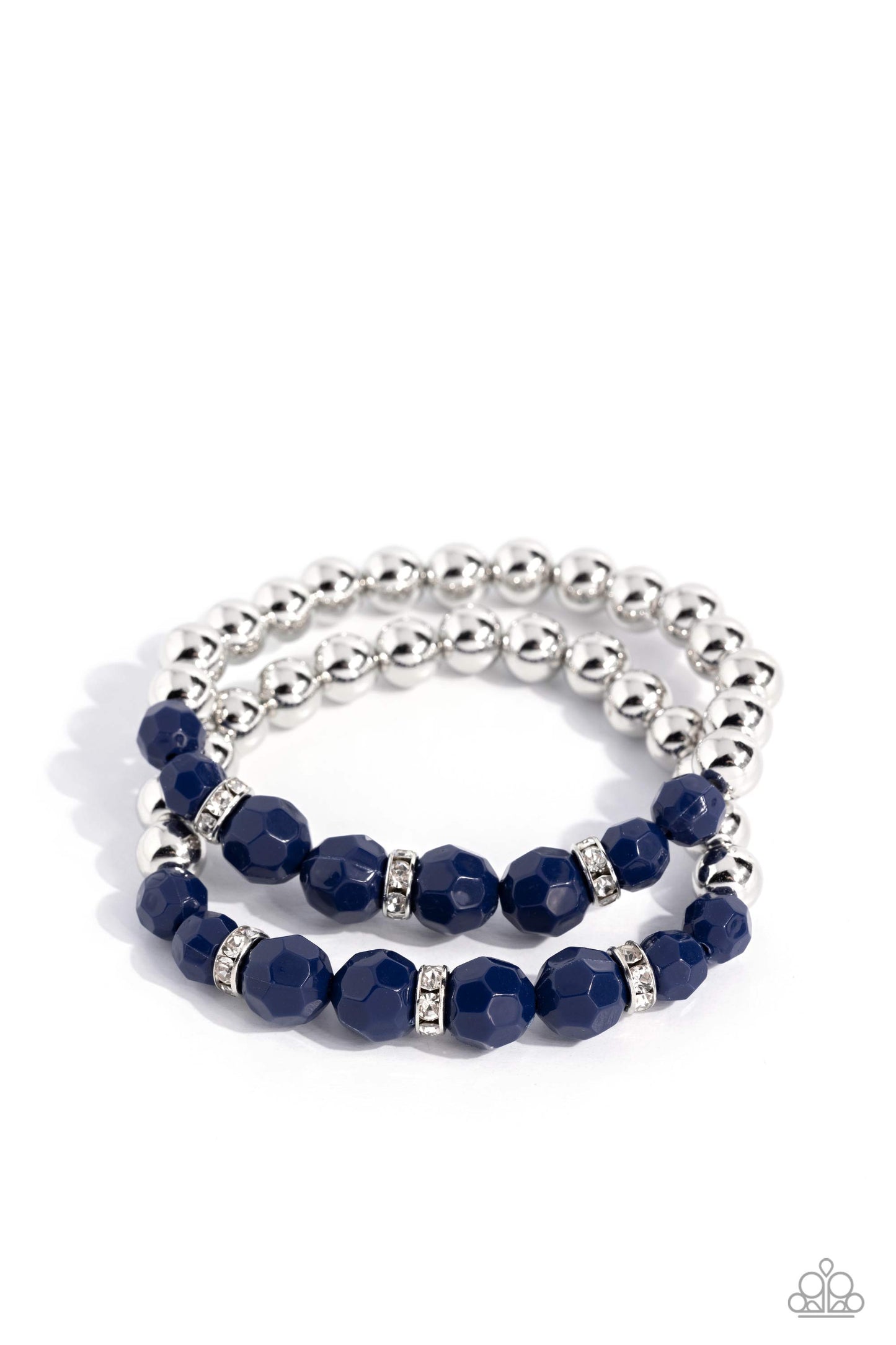 Two by Two Twinkle - blue - Paparazzi bracelet