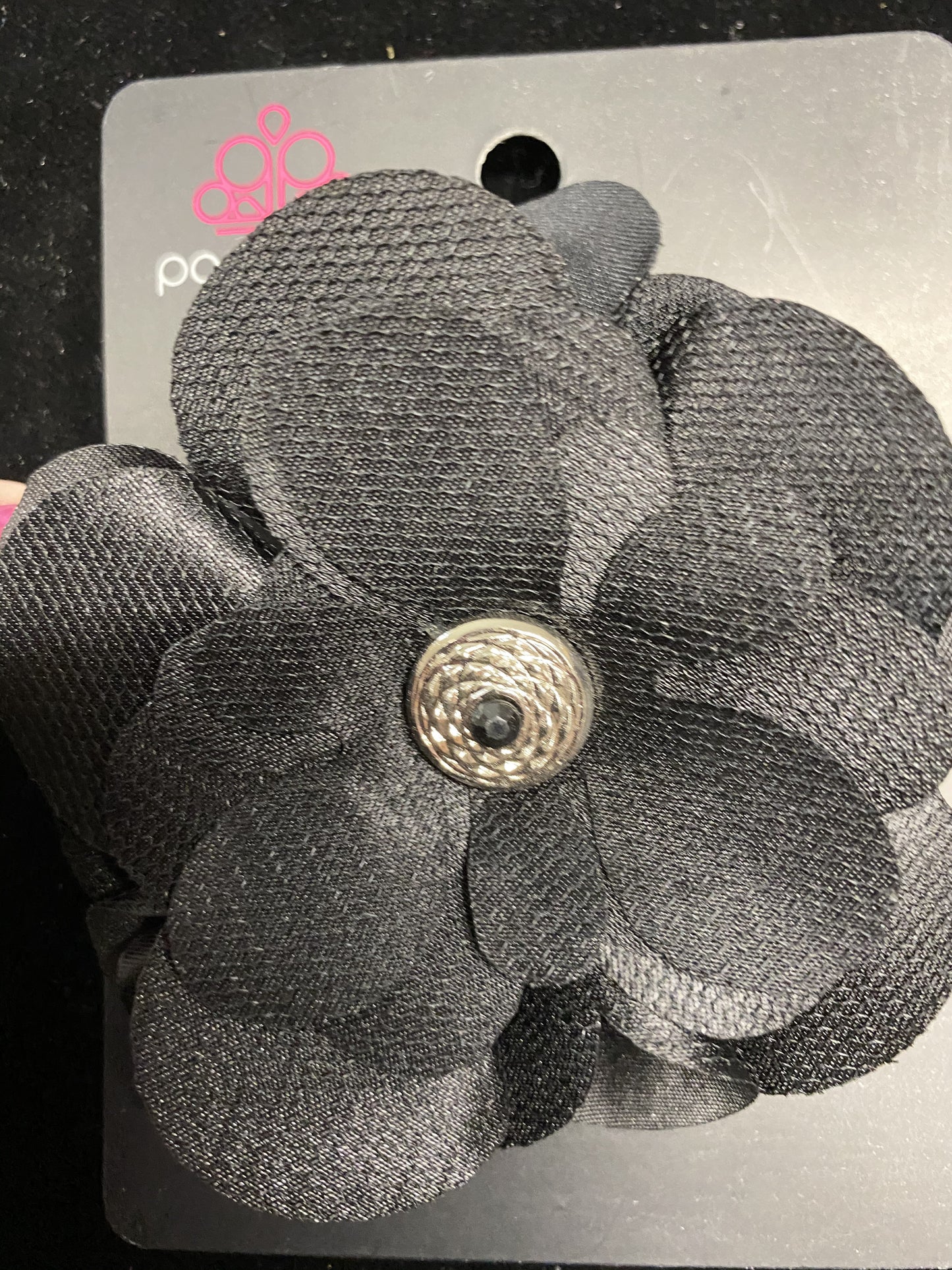 VINTAGE - silver - Paparazzi hair clip