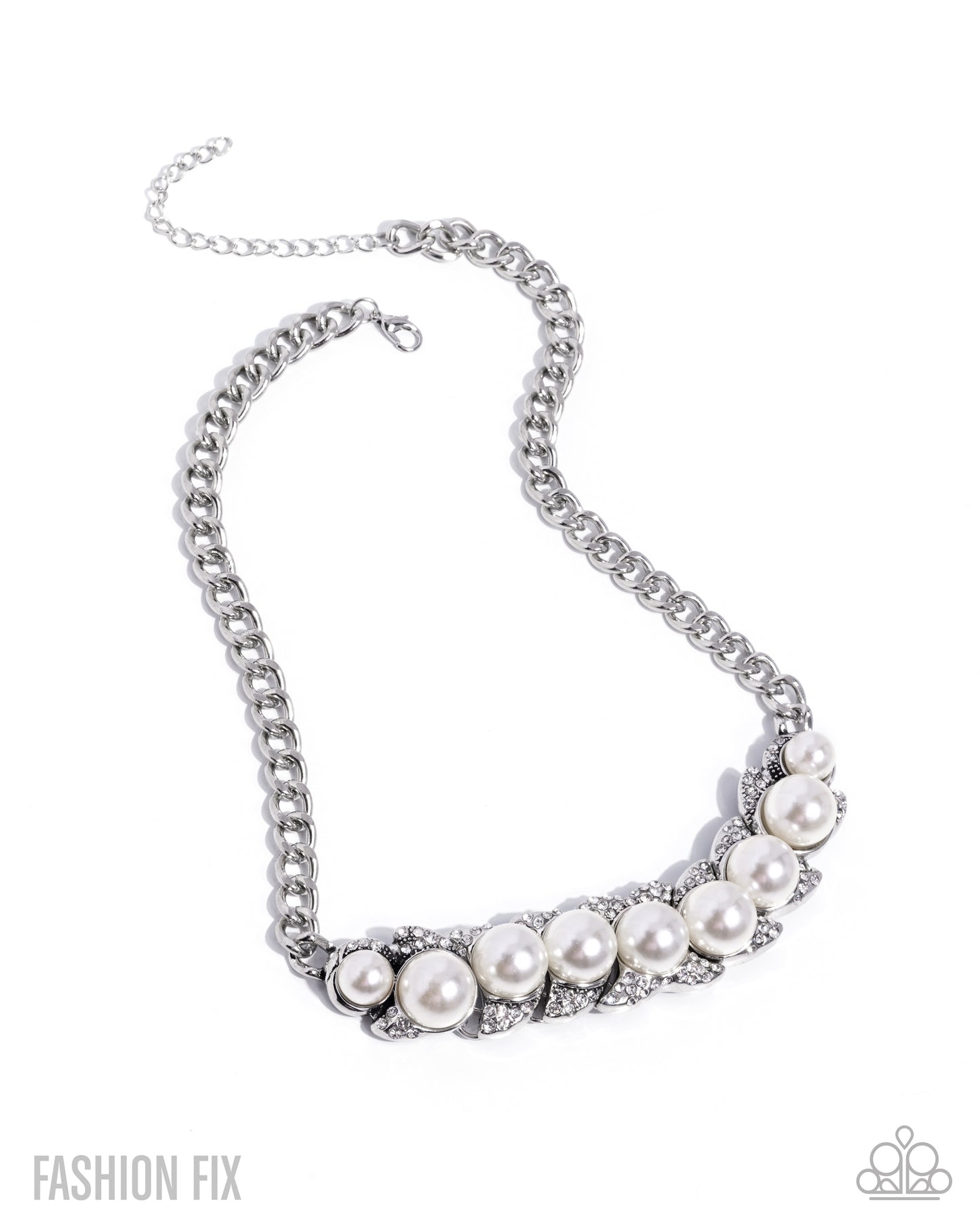 Vintage Appeal - white - Paparazzi necklace