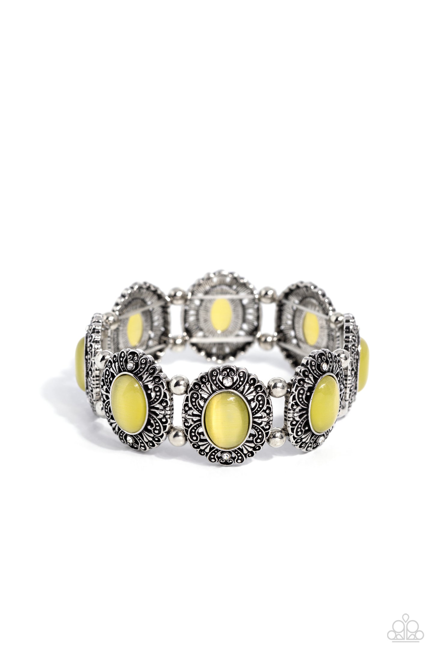 Vintage Vault - yellow - Paparazzi bracelet