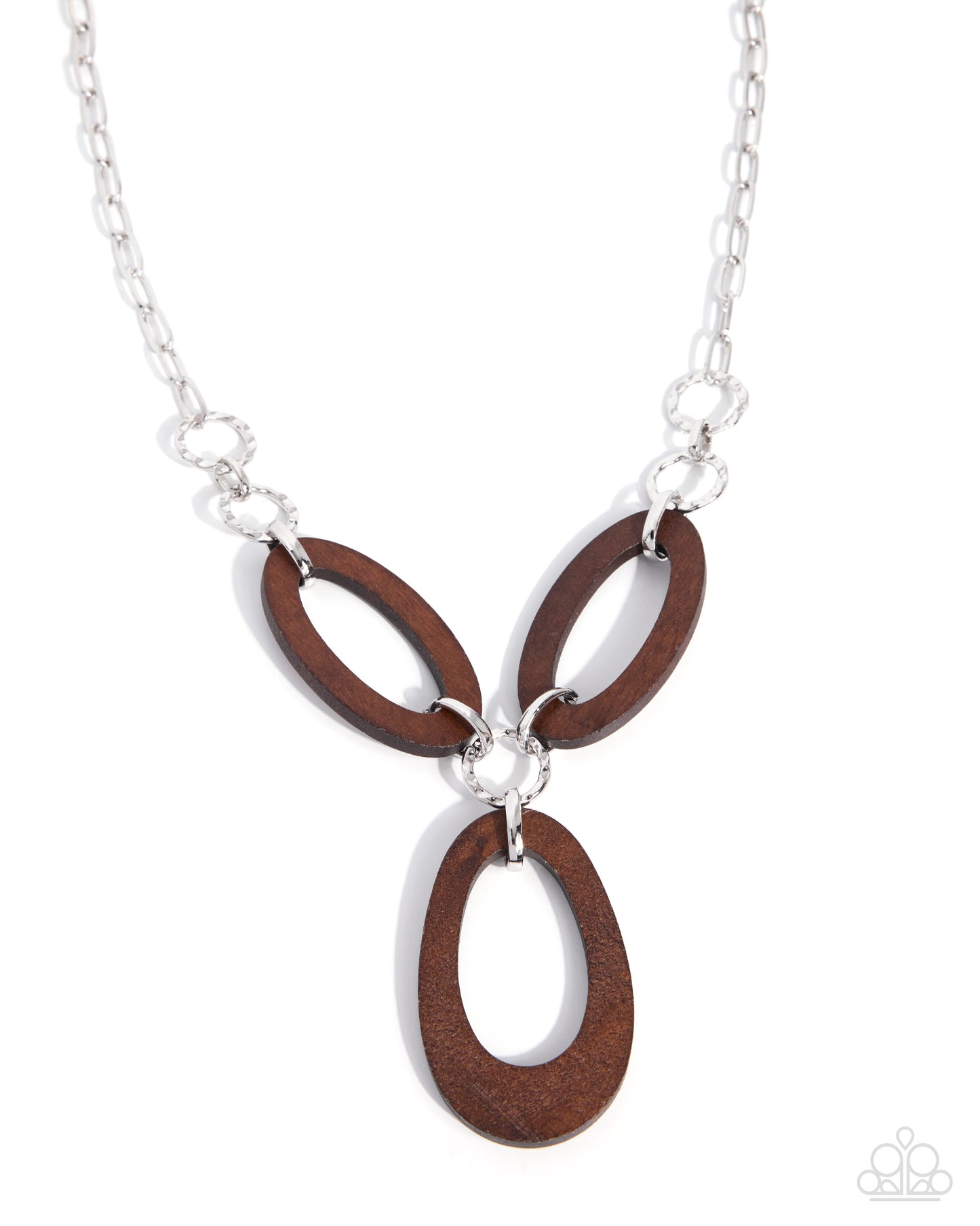 WOOD Enough - brown - Paparazzi necklace