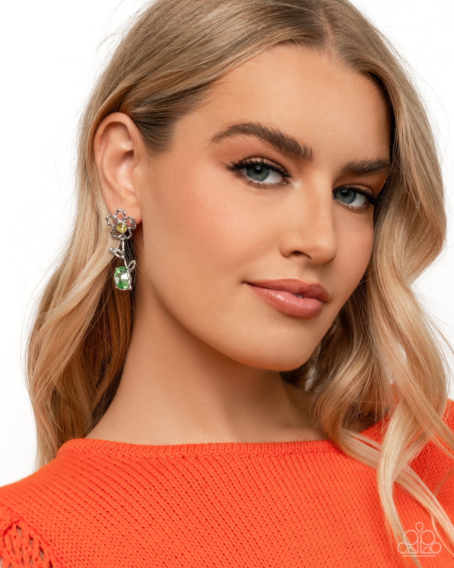 Whimsical Welcome - yellow - Paparazzi earrings