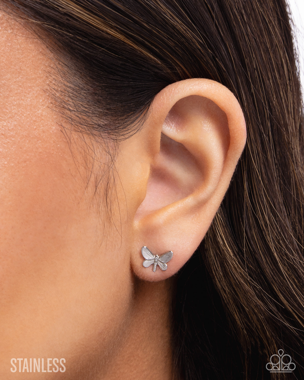 Whimsical Willpower - silver - Paparazzi earrings – JewelryBlingThing
