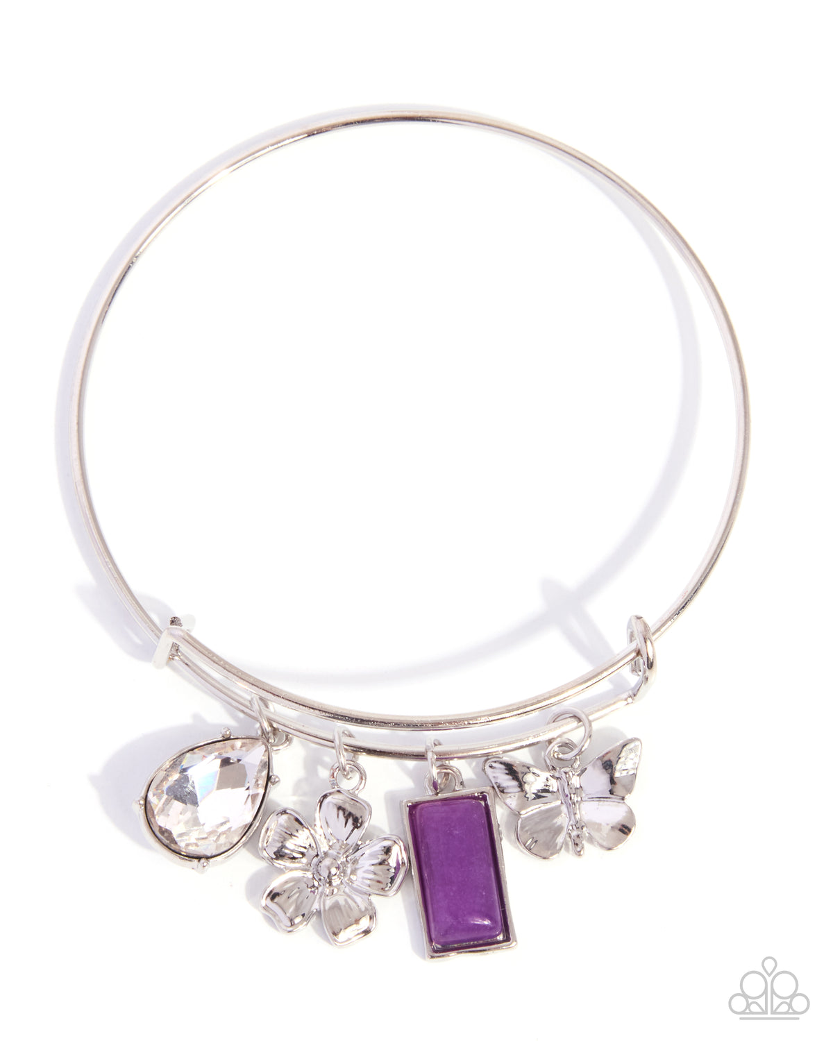 Whimsical Window - purple - Paparazzi bracelet