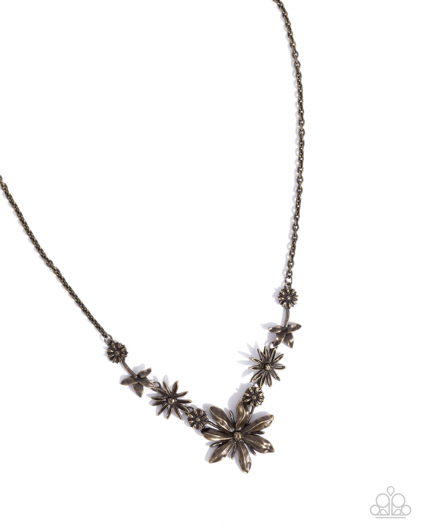 Whimsical Wiz - brass - Paparazzi necklace