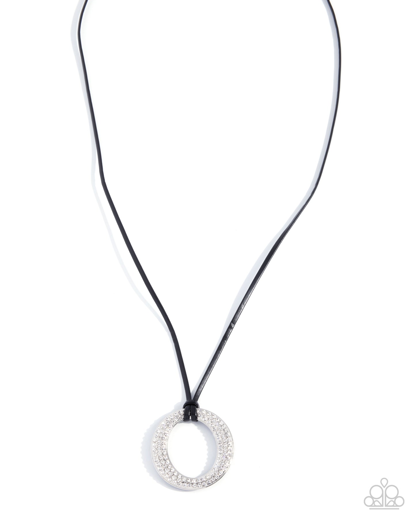 Whisper of Elegance - black - Paparazzi necklace