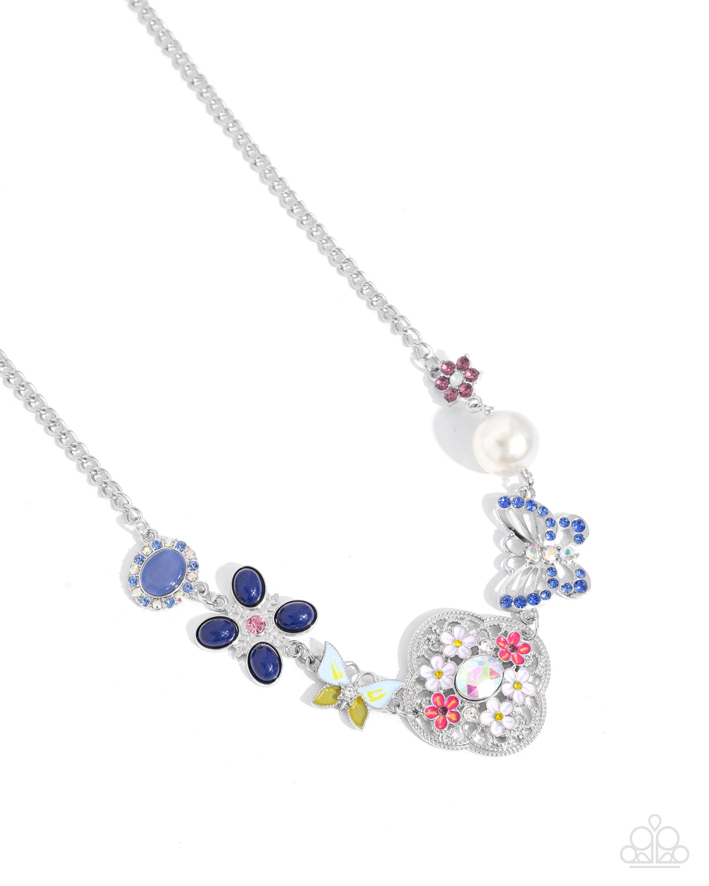 Widespread Whimsy - blue - Paparazzi necklace