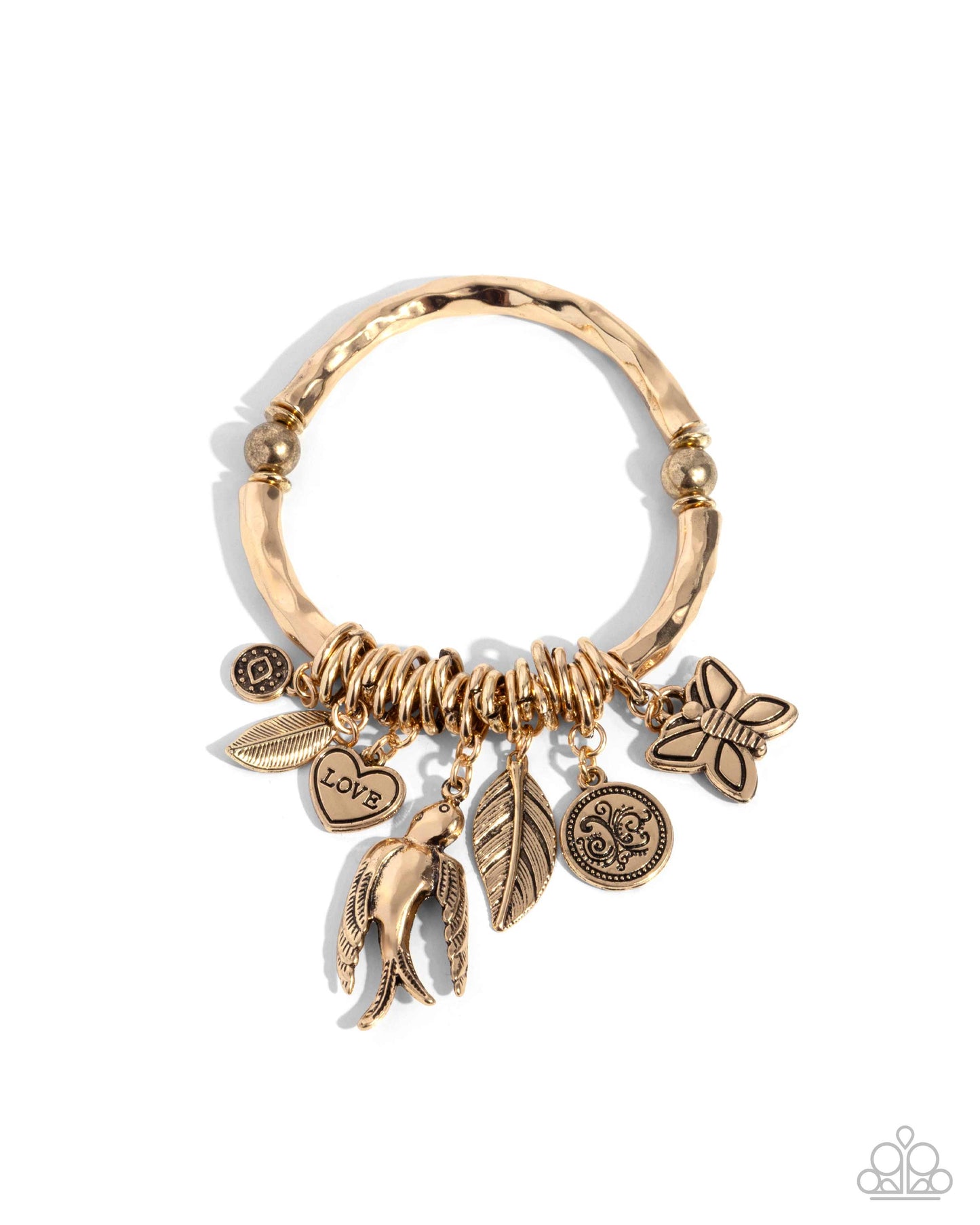 Wild and Scenic - gold - Paparazzi bracelet