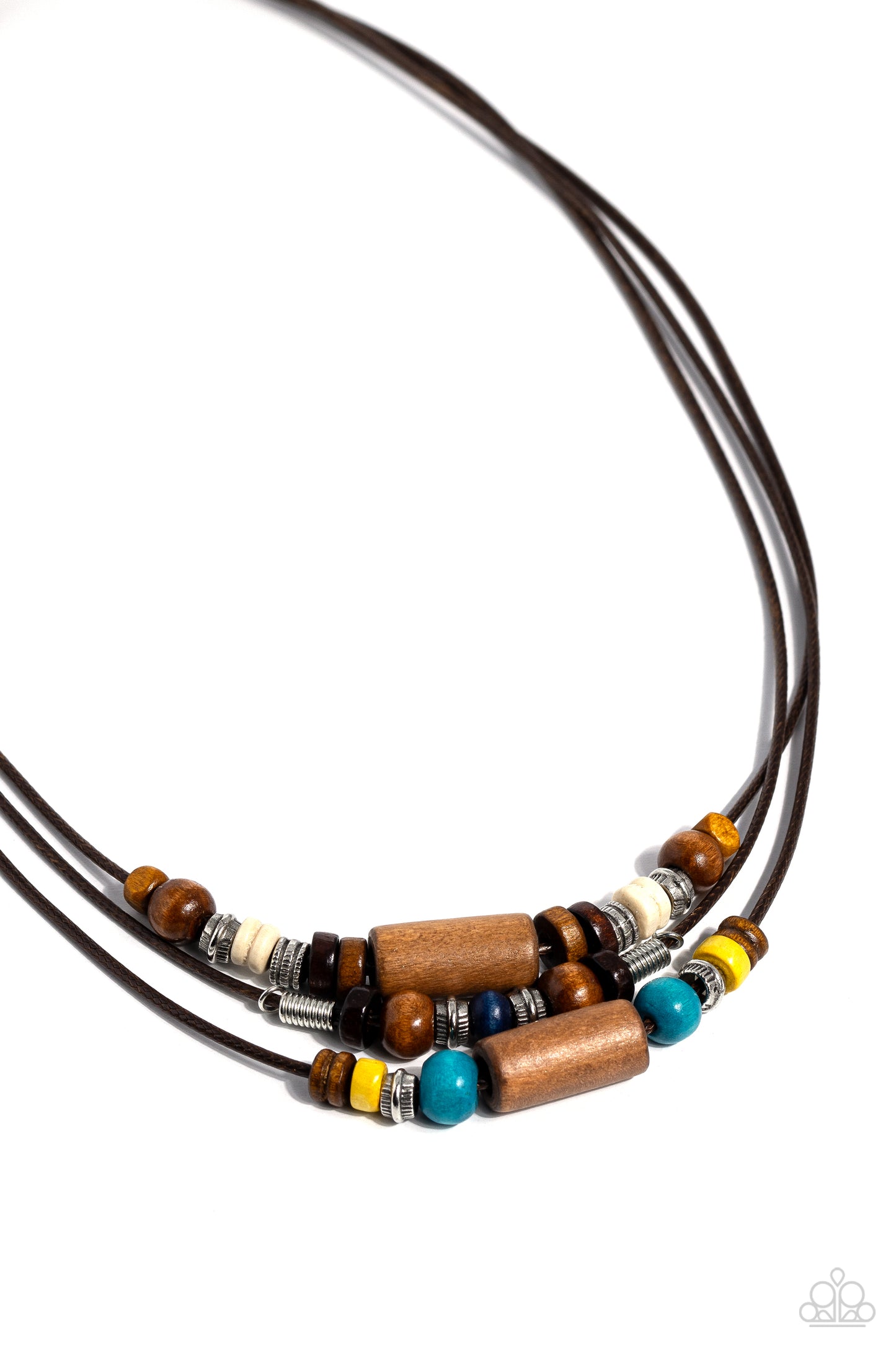 Wish You WOOD - multi - Paparazzi MENS necklace
