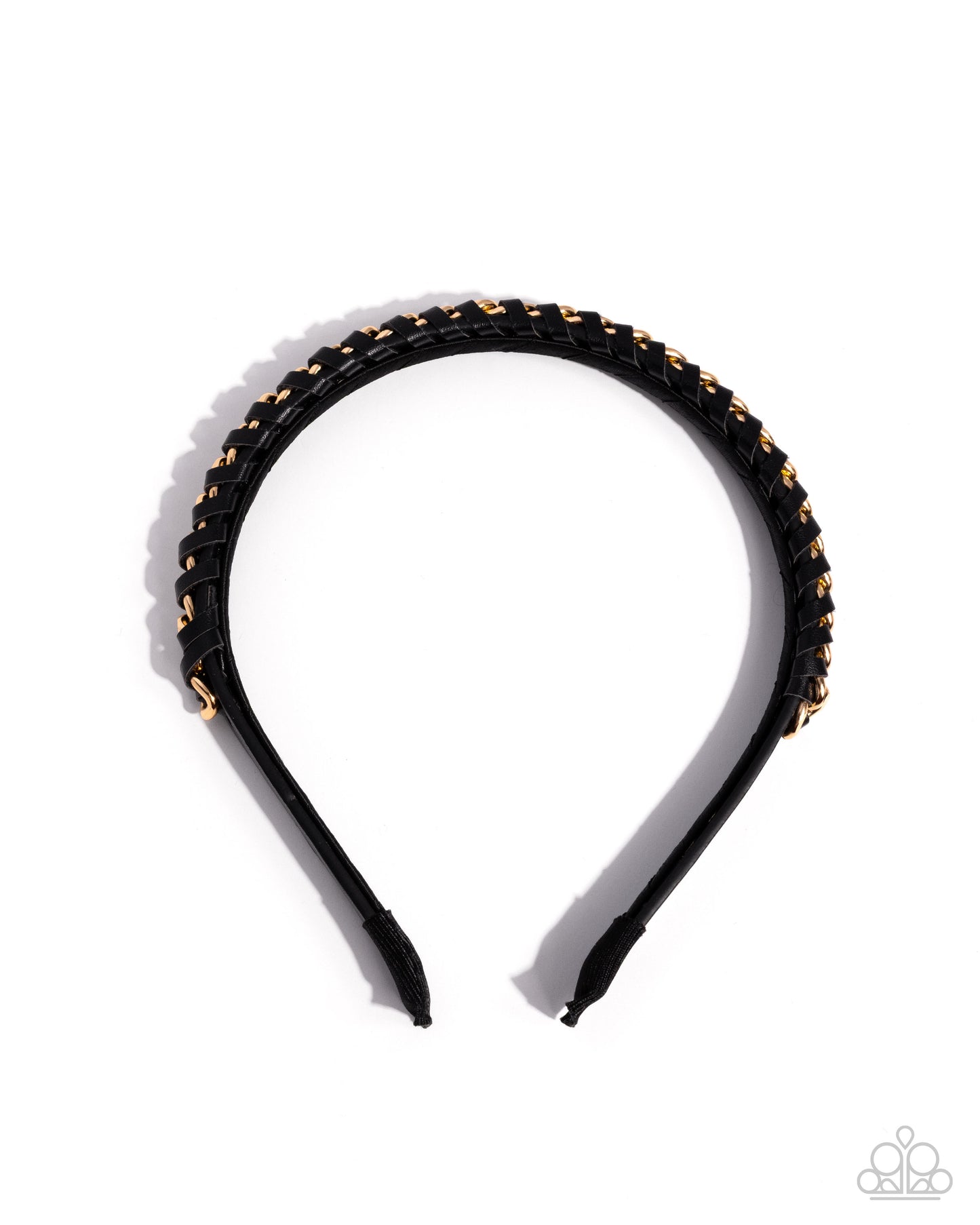Woven Welding - black - Paparazzi headband