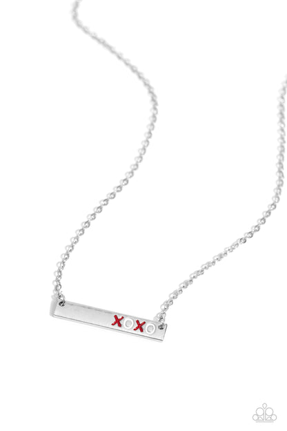 XOXO Season - red - Paparazzi necklace