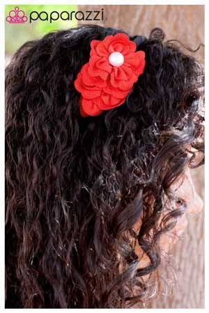 Gimme a Bunch - Red - Paparazzi Jewelry headband