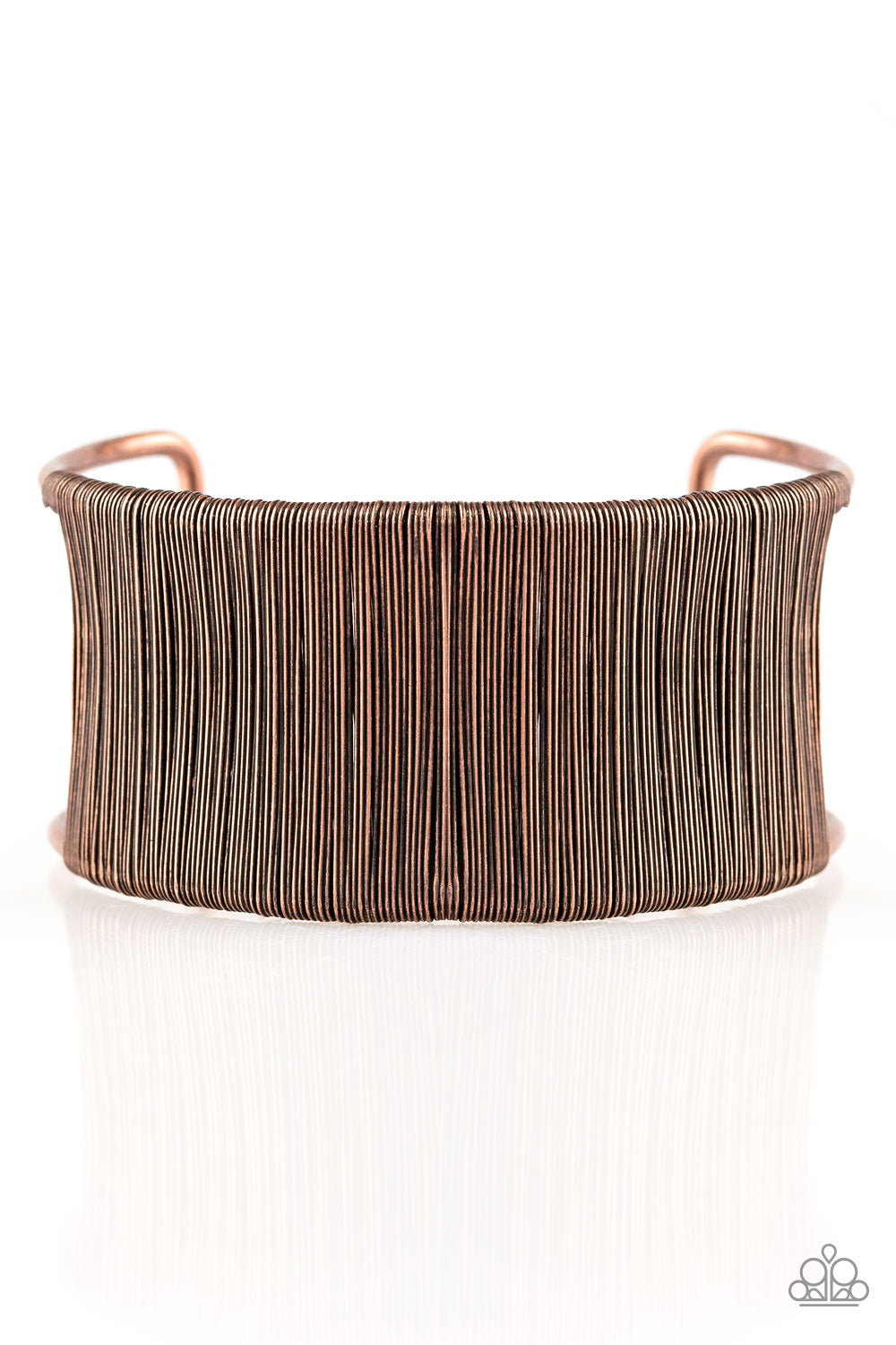 Metal Mecca - copper - Paparazzi bracelet