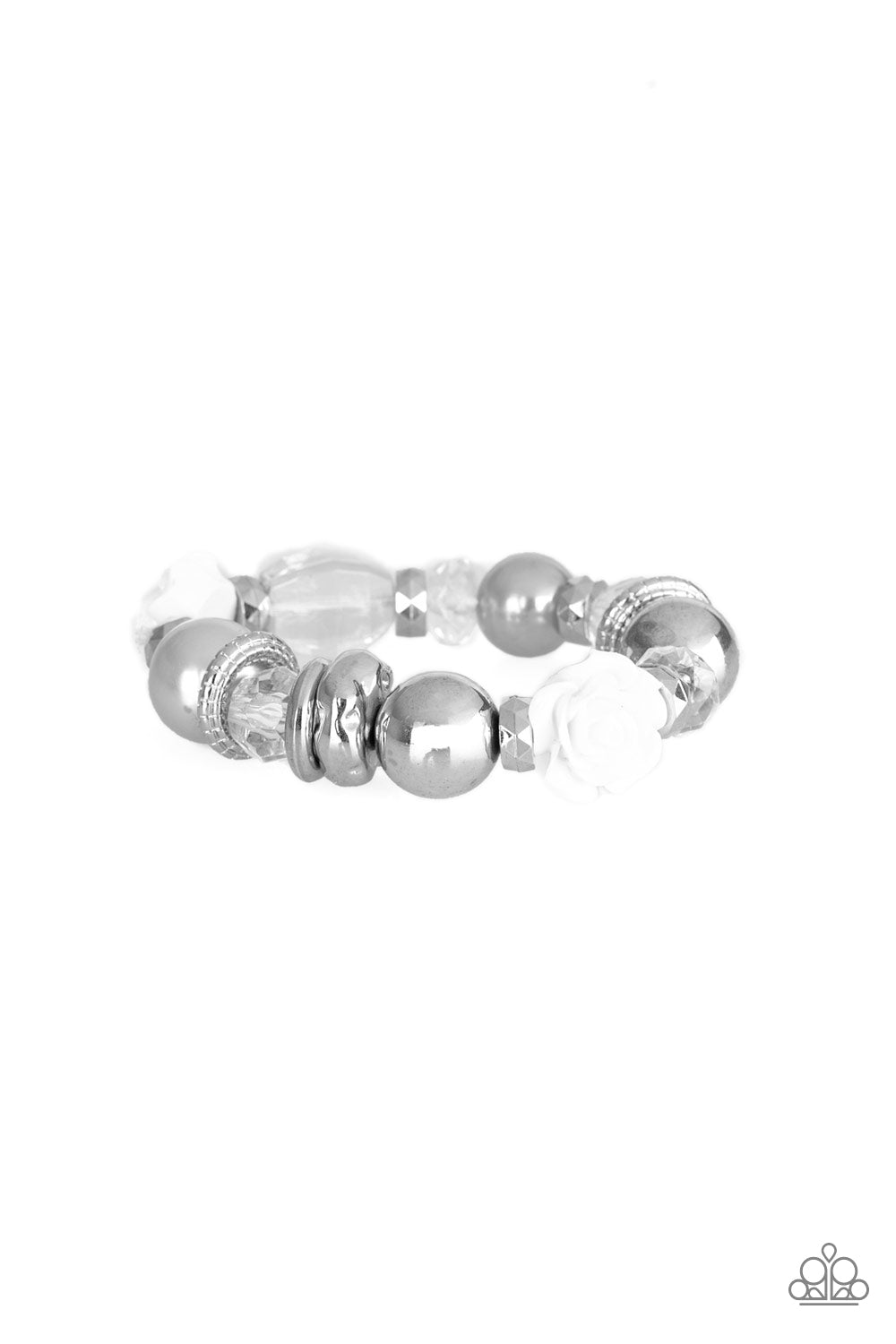 Here I Am - silver - Paparazzi bracelet