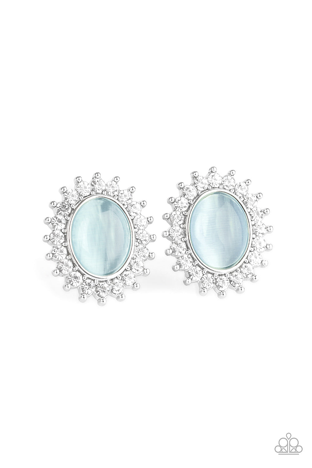 Hey There Gorgeous - blue - Paparazzi earrings