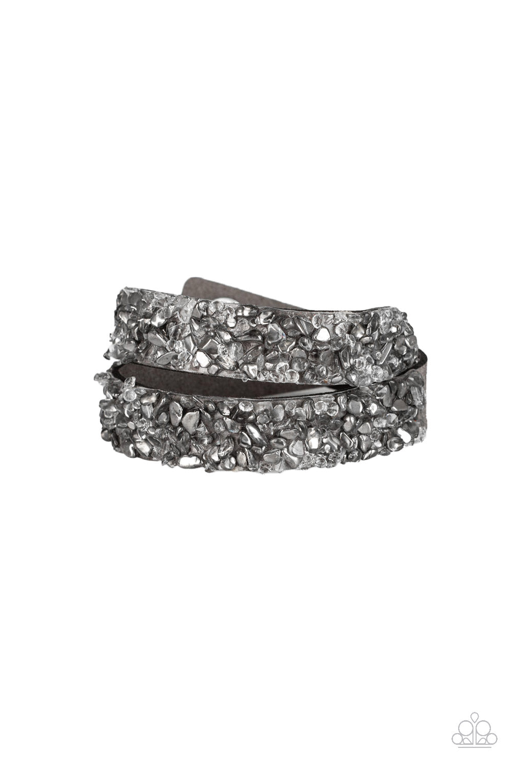 CRUSH Hour - silver - Paparazzi bracelet