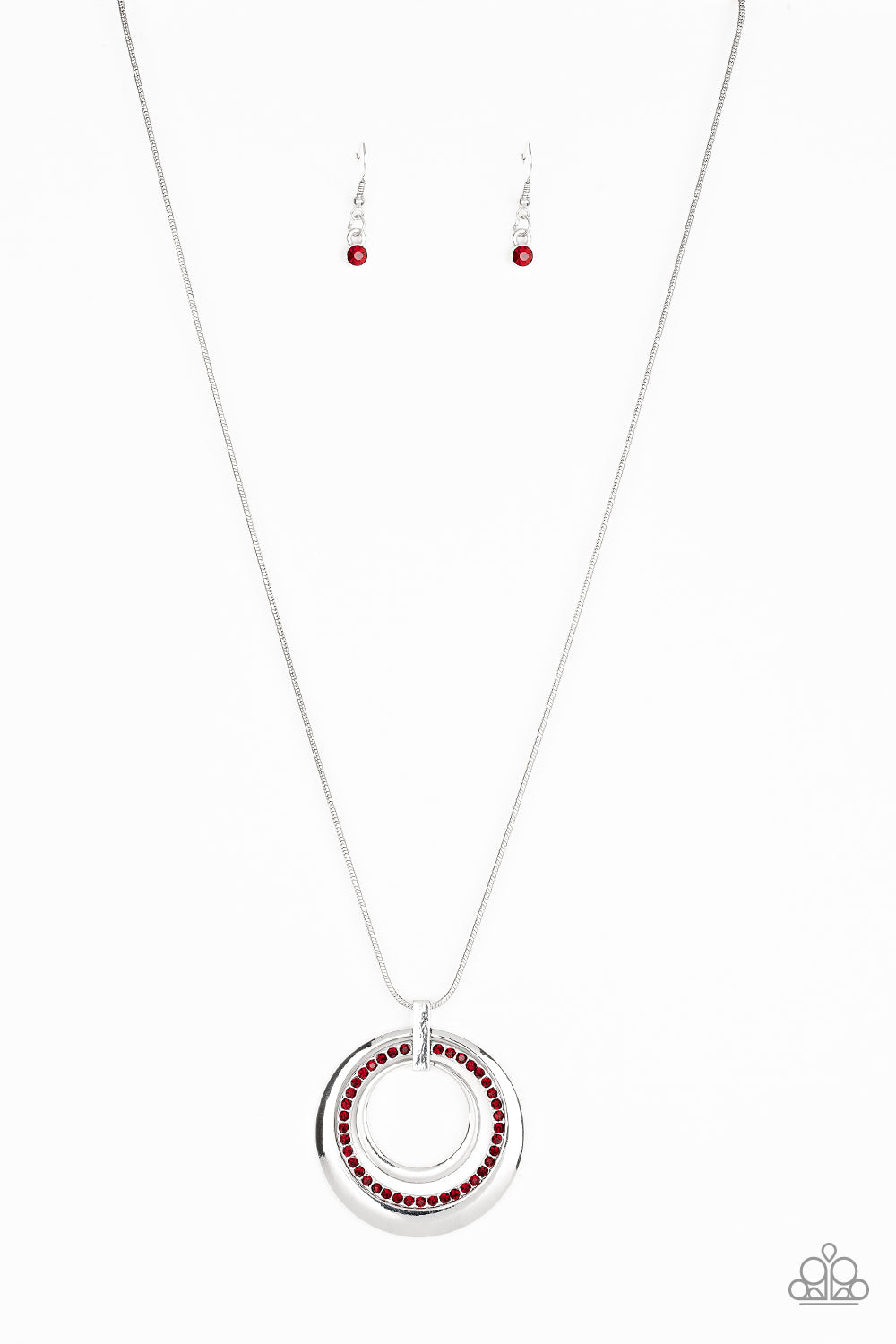 Gather Around Gorgeous - red - Paparazzi necklace