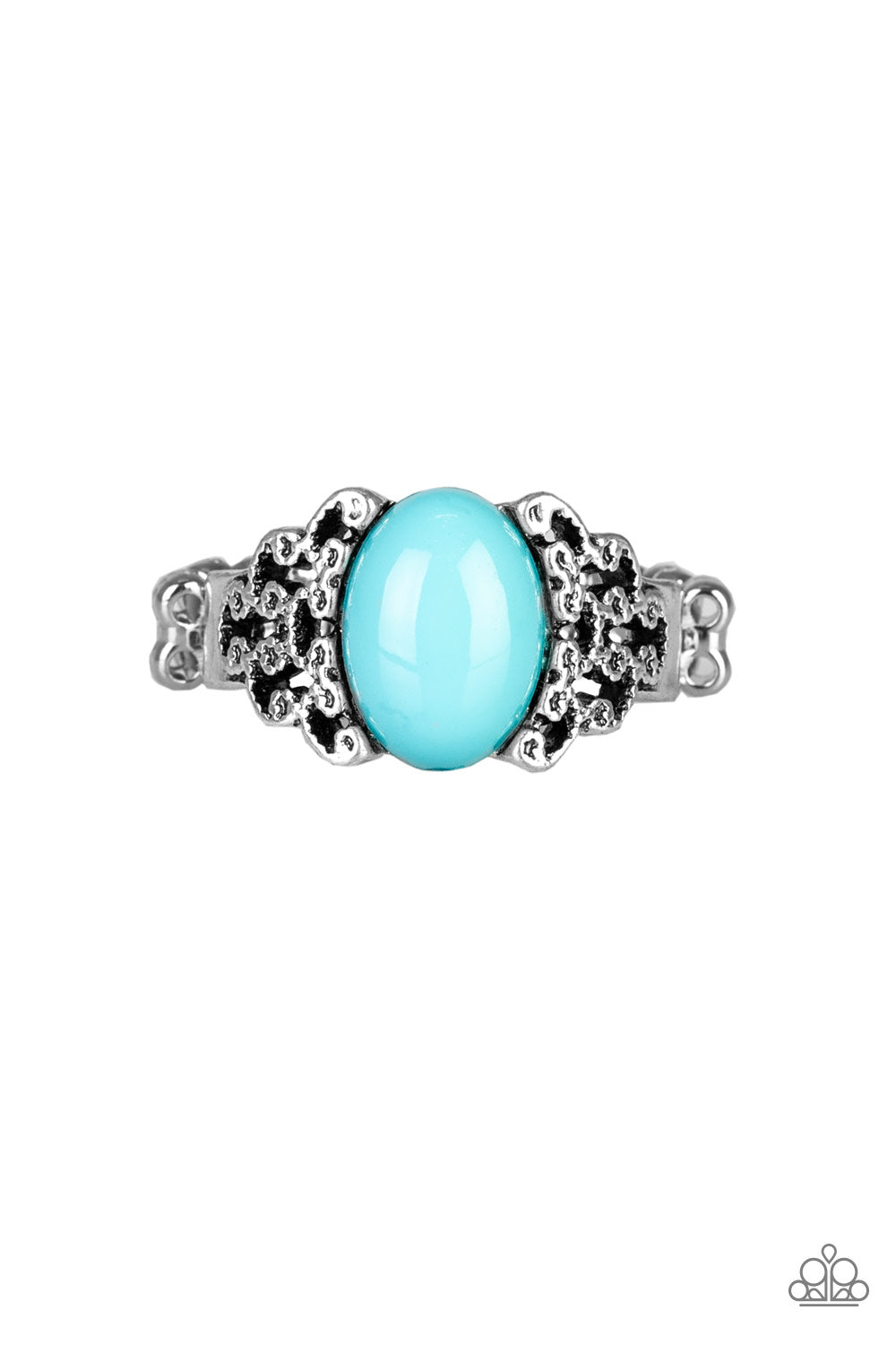 Princess Problems - blue - Paparazzi ring