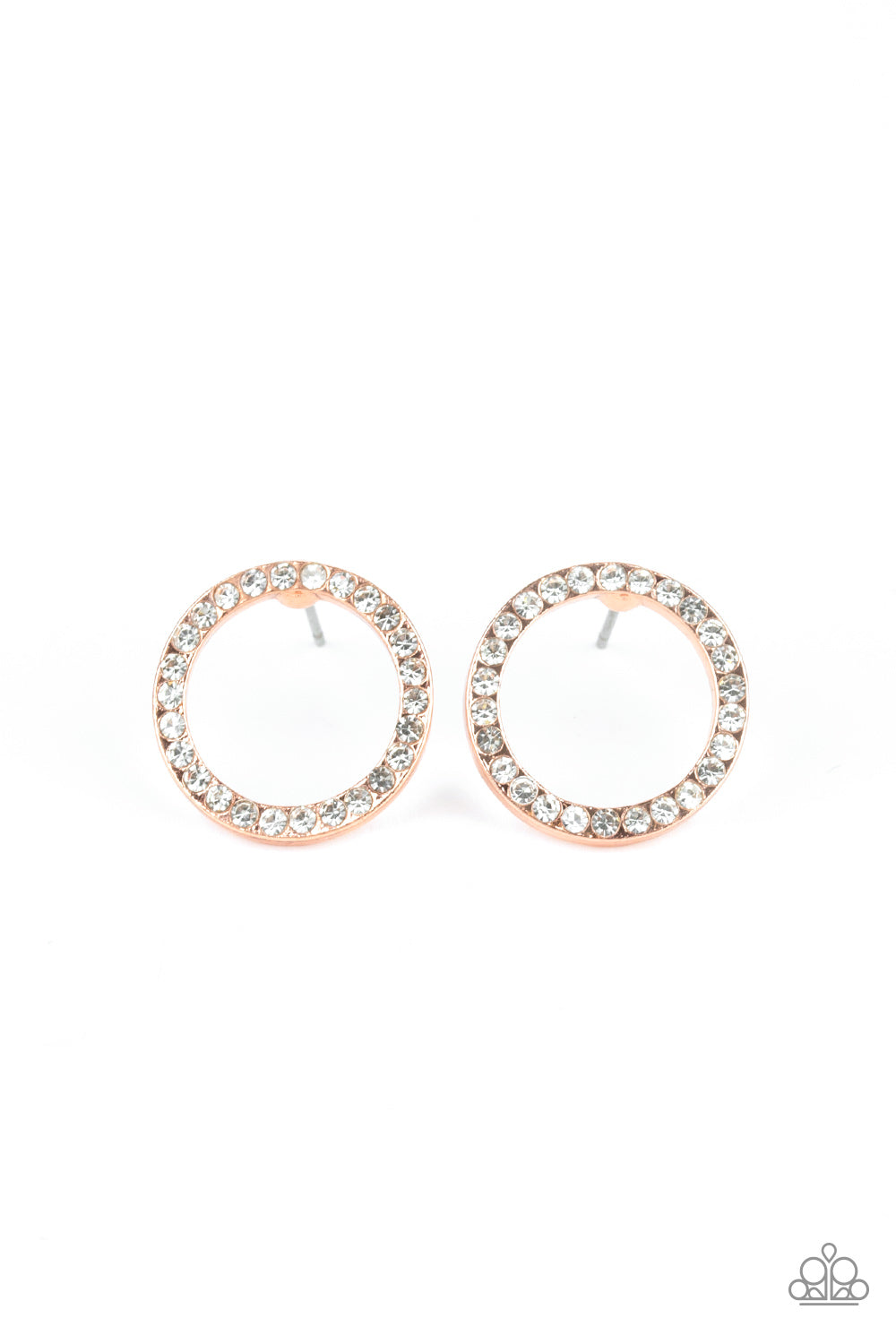 5th Ave Angel - copper - Paparazzi earrings