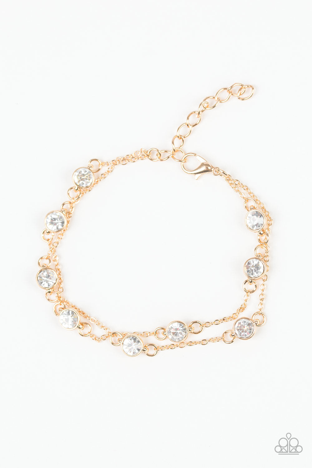 Spotlight Starlight - gold - Paparazzi bracelet