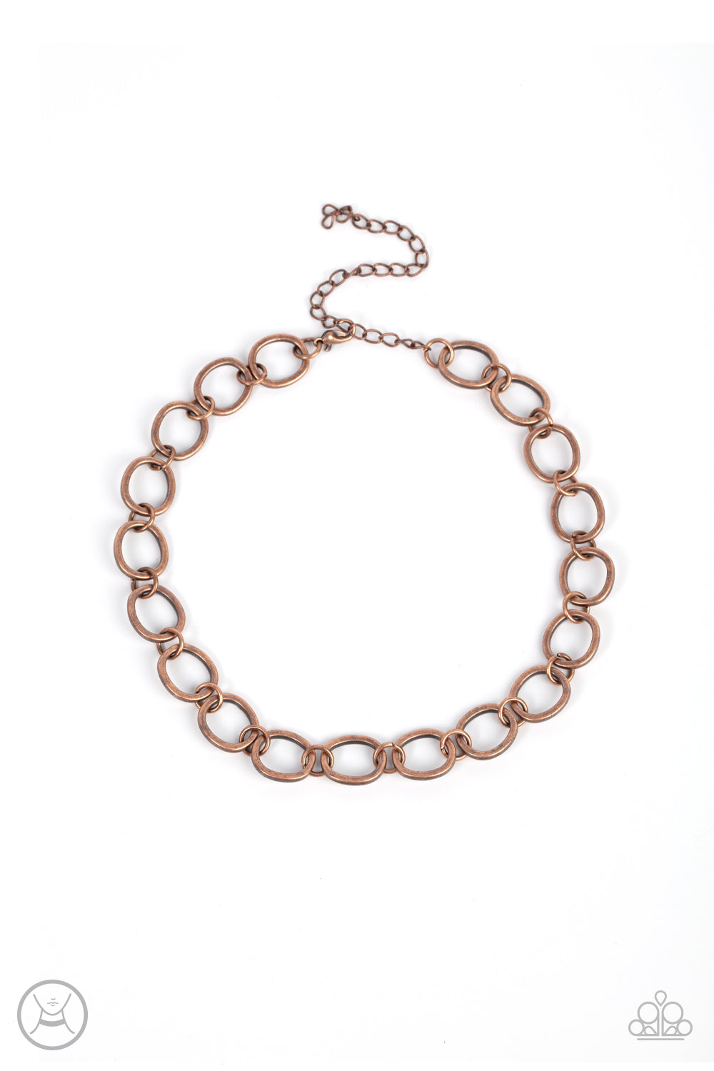 90s Nostalgia - copper - Paparazzi necklace