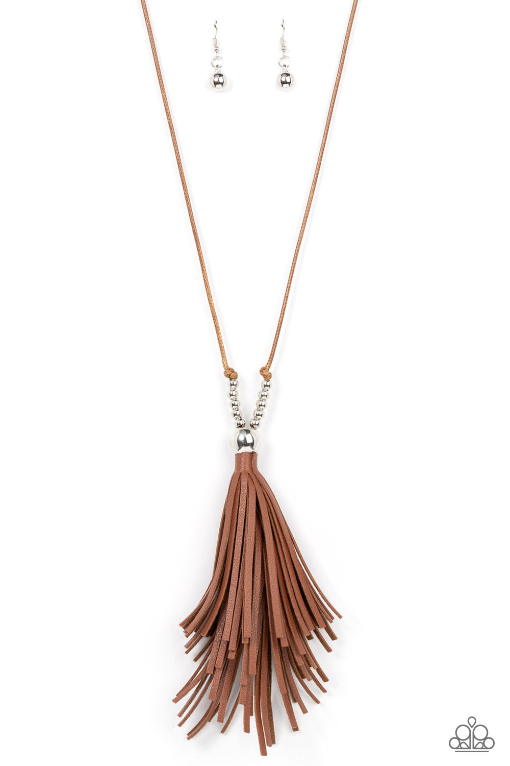 A Clean Sweep - brown - Paparazzi necklace