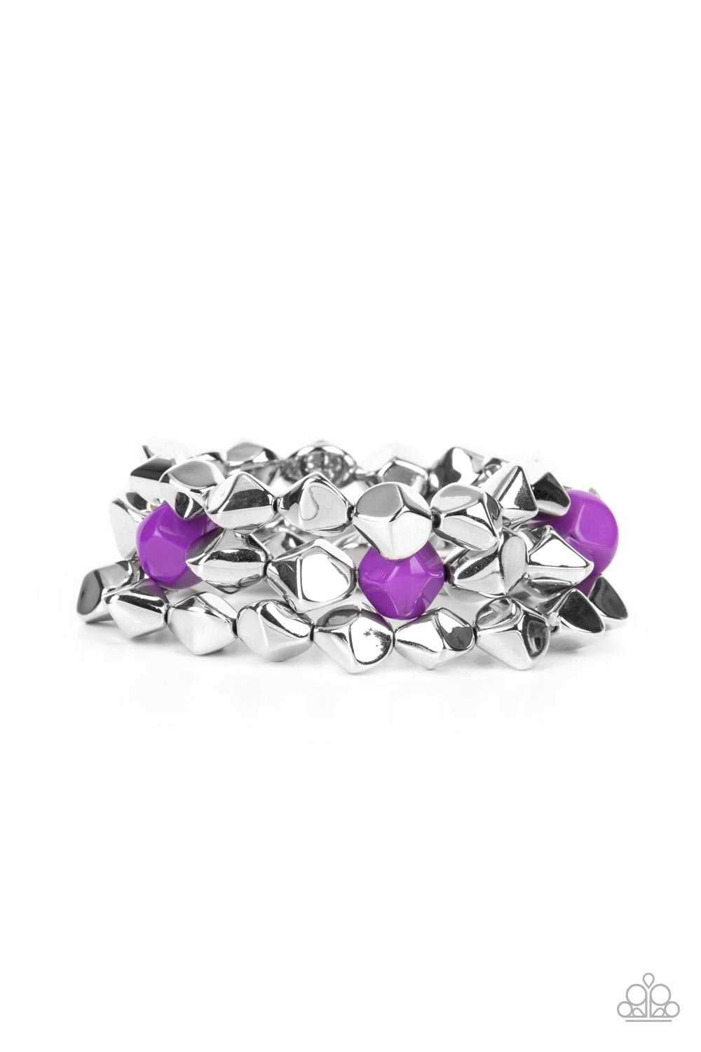 A Perfect TENACIOUS - purple - Paparazzi bracelet