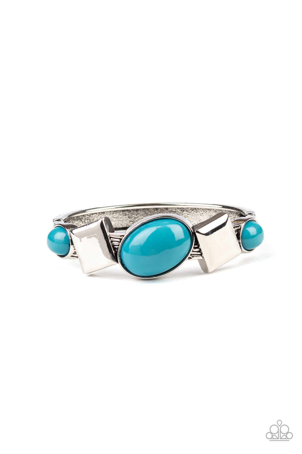 Abstract Appeal - blue - Paparazzi bracelet