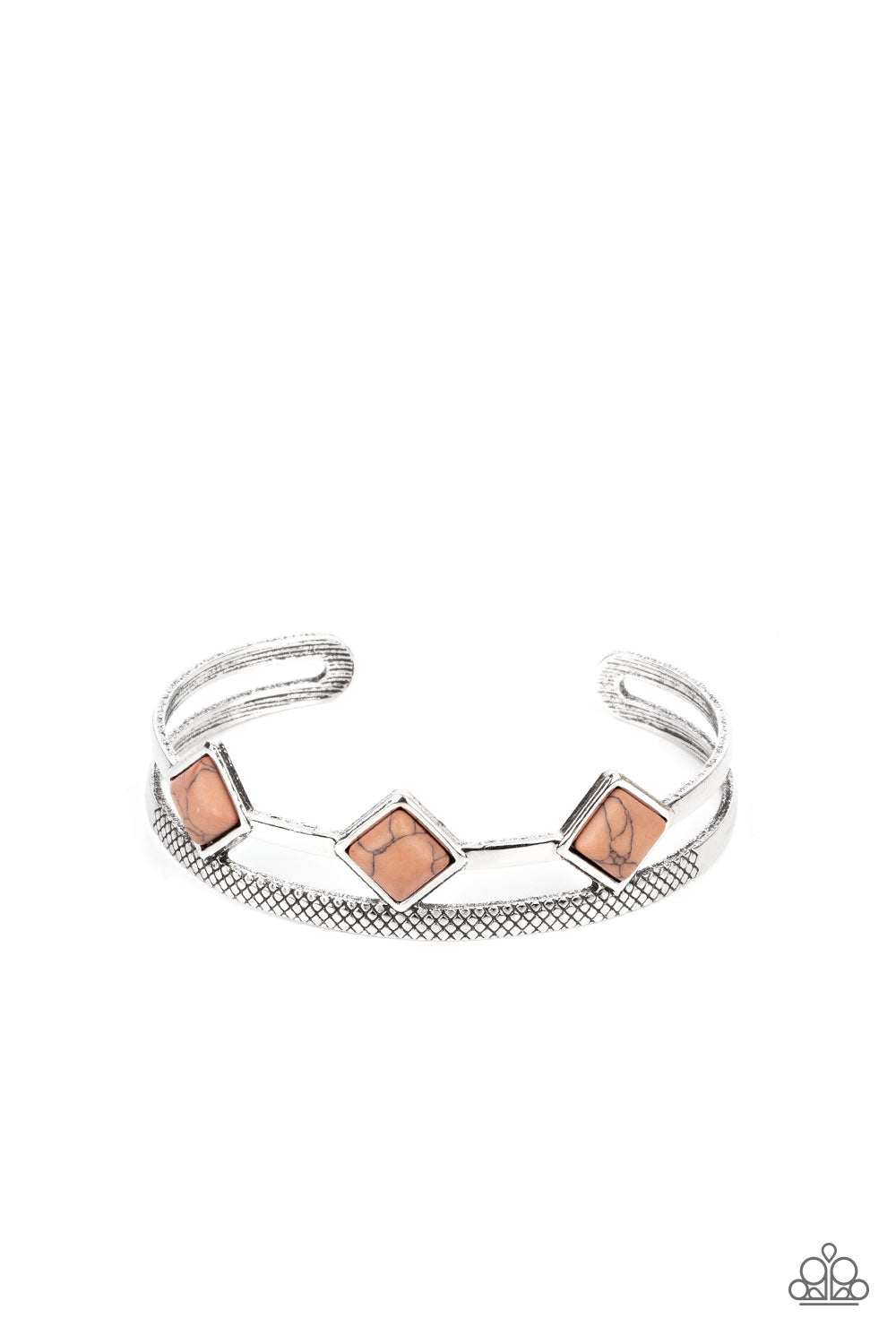 Adobe Ascension - brown - Paparazzi bracelet