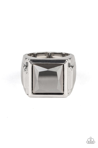 All About The Benjamins - silver - Paparazzi MENS ring