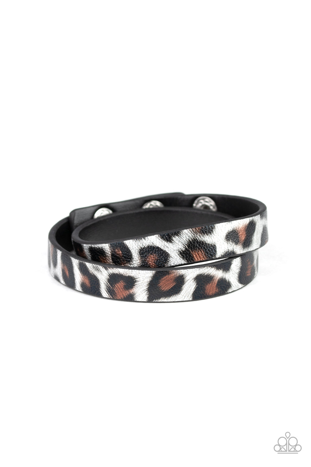 All GRRirl - silver - Paparazzi bracelet