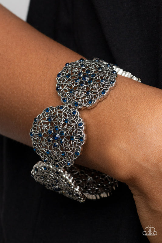 All in the Details - blue - Paparazzi bracelet