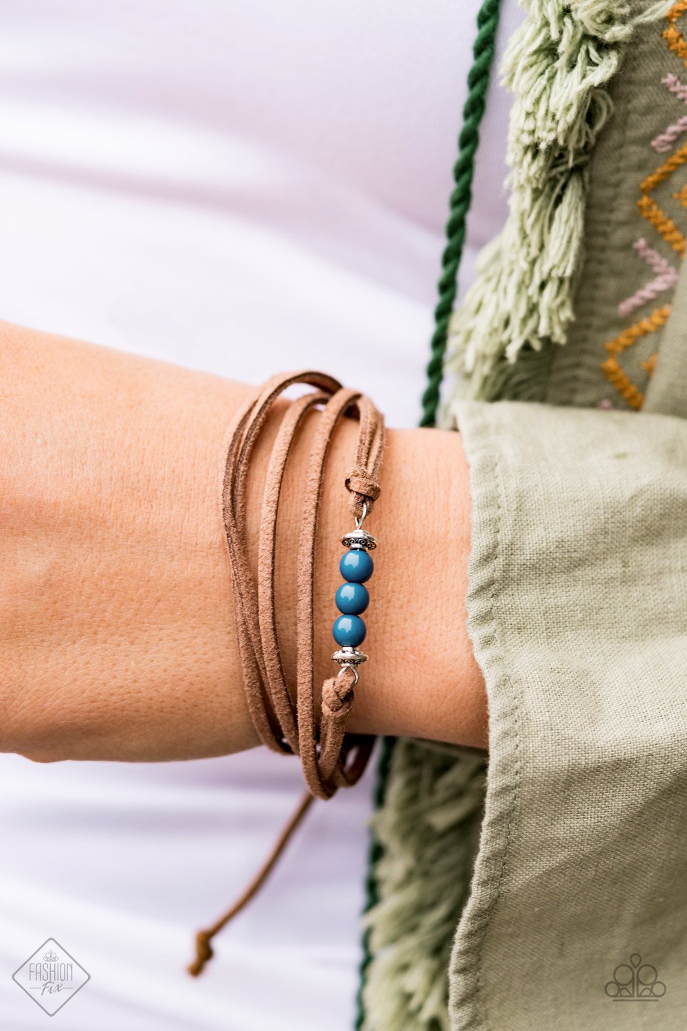 Always Up For Adventure - blue - Paparazzi bracelet