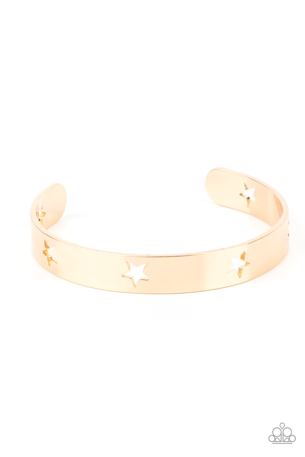 American Girl Glamour - gold - Paparazzi bracelet