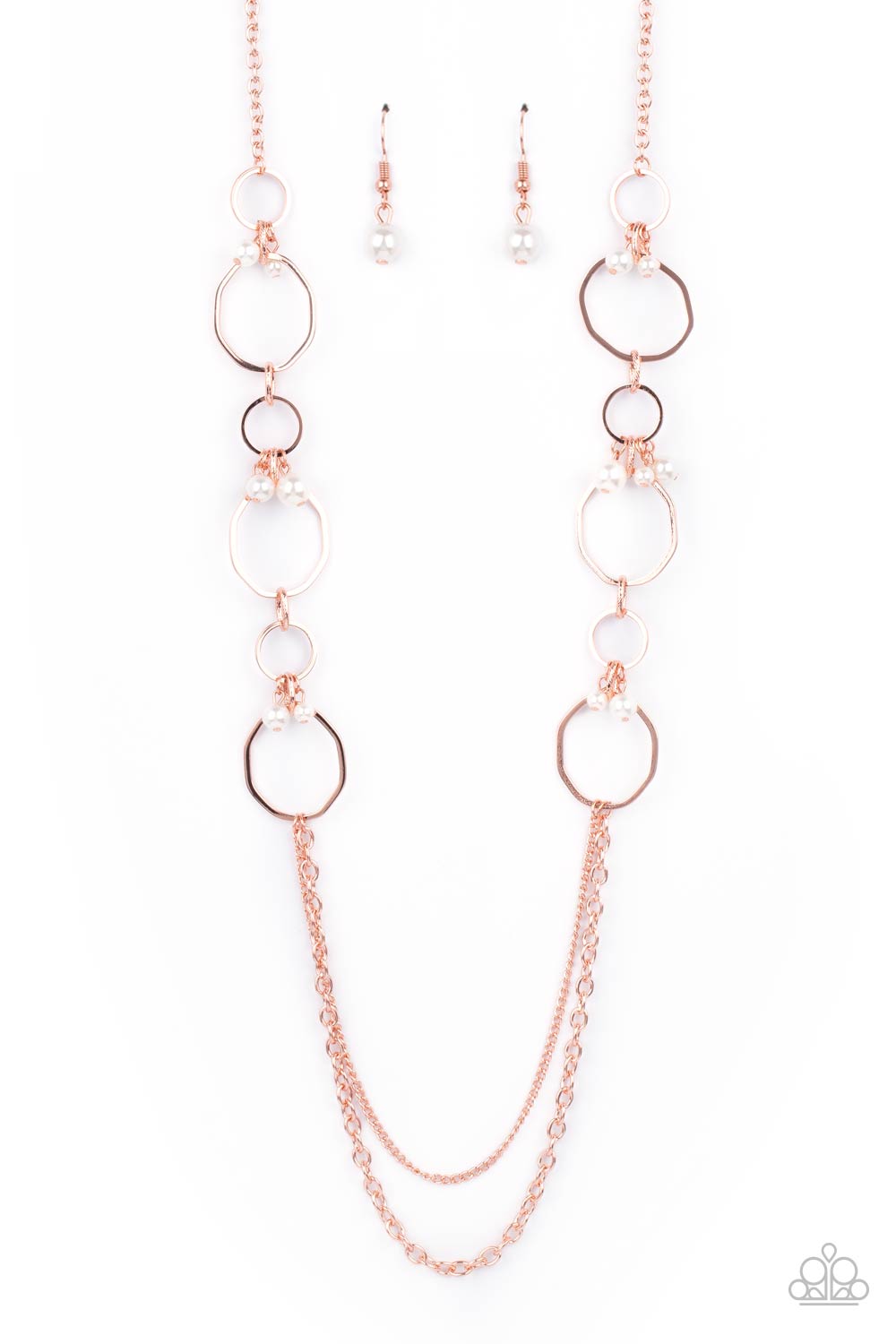 Ante UPSCALE - copper - Paparazzi necklace