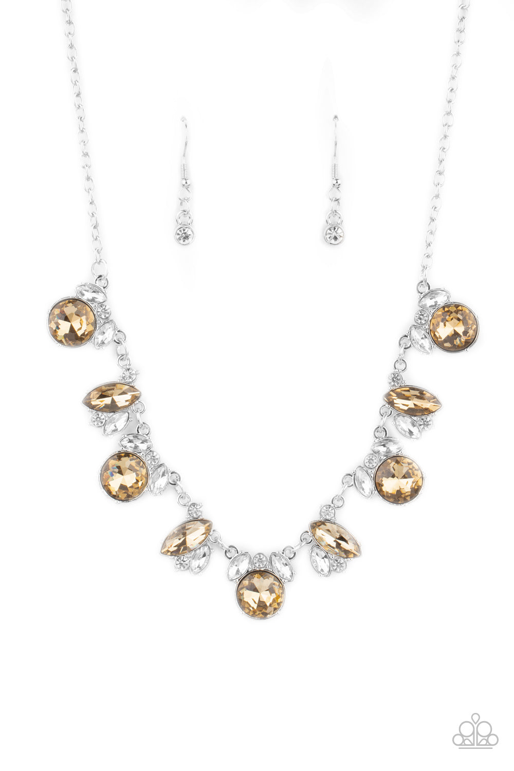 BLING To Attention - brown - Paparazzi necklace