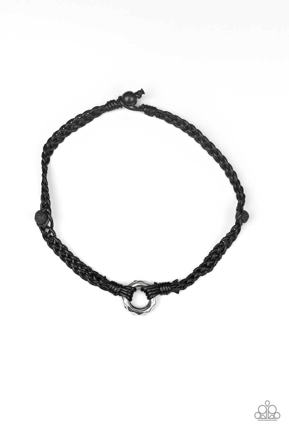 Basic Backpacker - black - Paparazzi MENS necklace