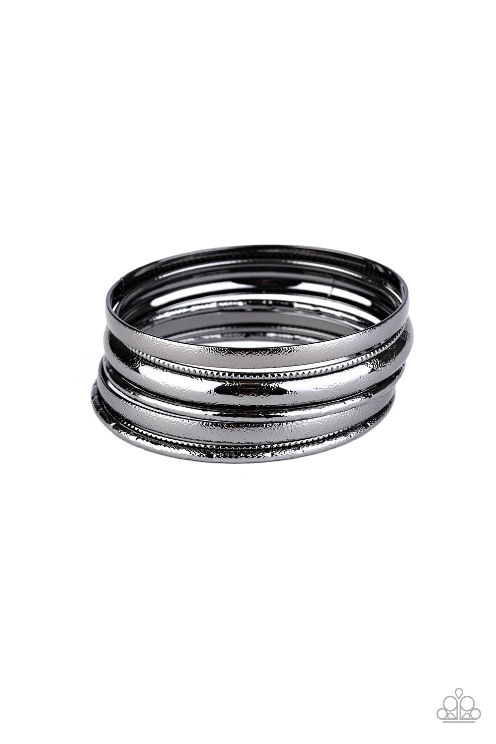 Basic Bauble - black - Paparazzi bracelet