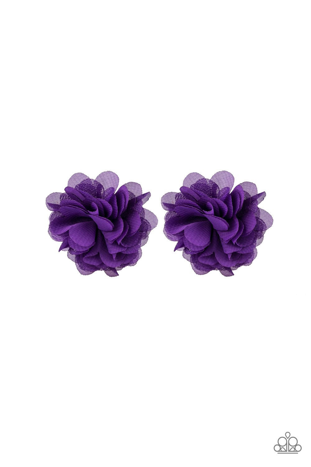 Basket Full of Posies - purple - Paparazzi hair clip