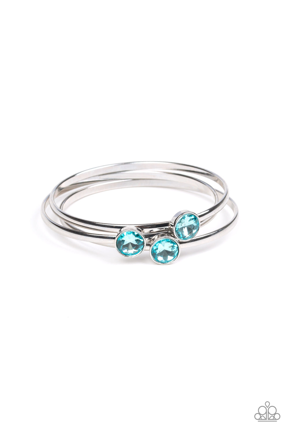 Be All You Can BEDAZZLE - blue - Paparazzi bracelet