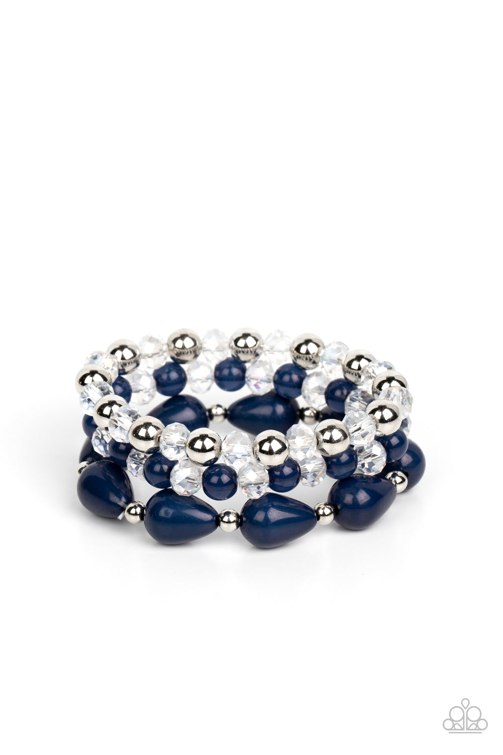 Beachside Brunch - blue - Paparazzi bracelet