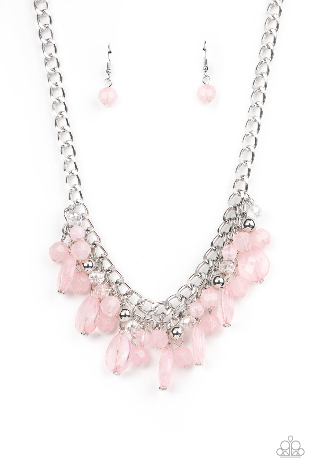 Beachside Dance - pink - Paparazzi necklace