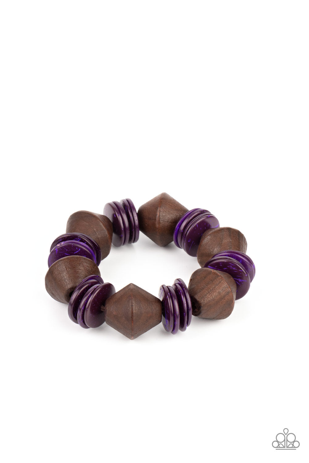 Bermuda Boardwalk - purple - Paparazzi bracelet